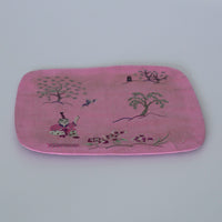 唐子遊戯図刺繍敷布①