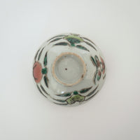 粉彩七宝三多文茶杯①