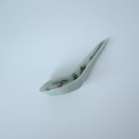 粉彩四季花文レンゲ①