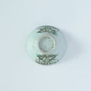 粉彩竹節文茶杯④