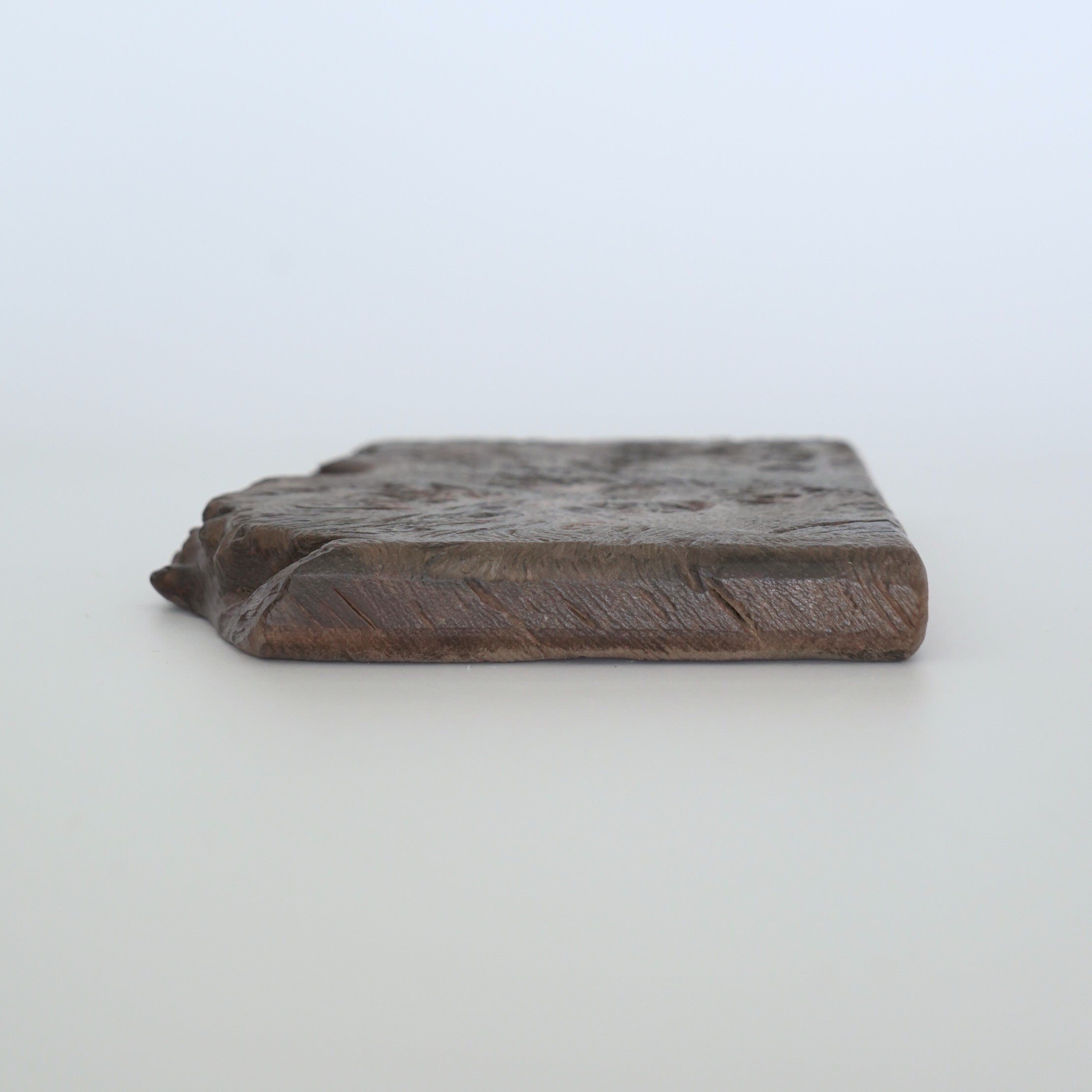 木製樹瘤壺承小