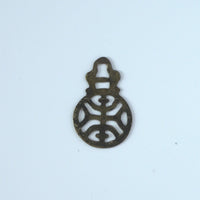 銅製寿字茶枕②