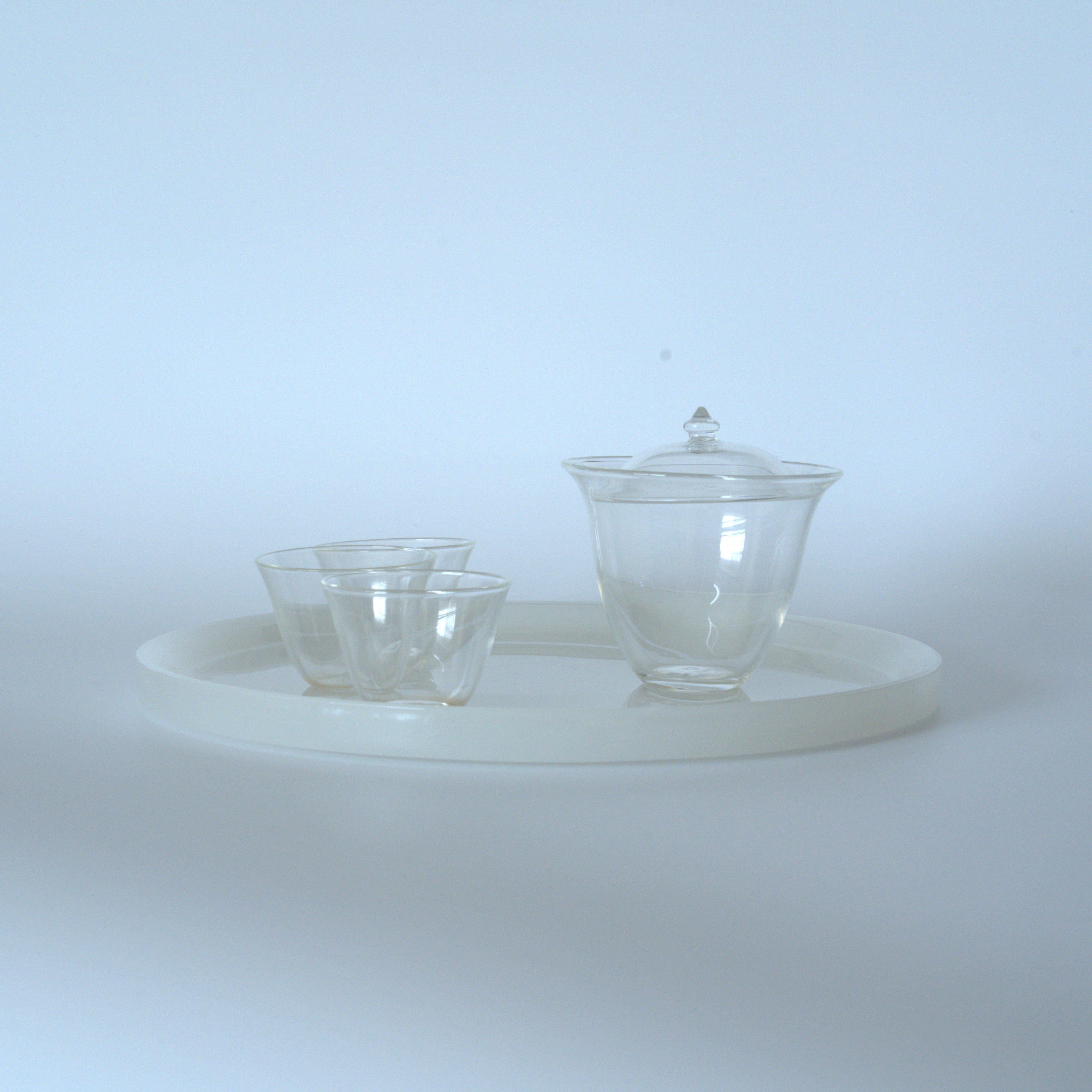 曇りガラス壺承大