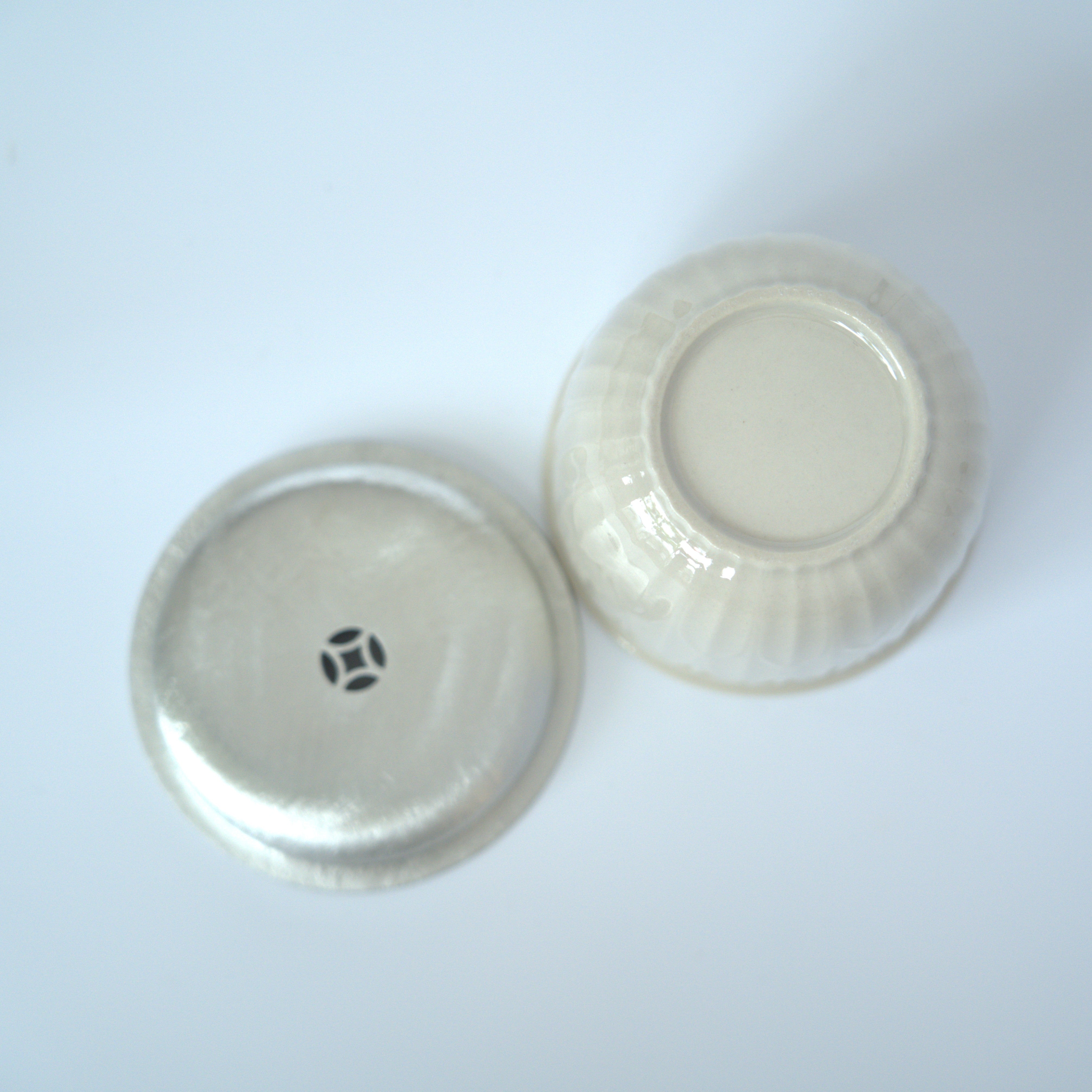 錫蓋草木灰釉建水