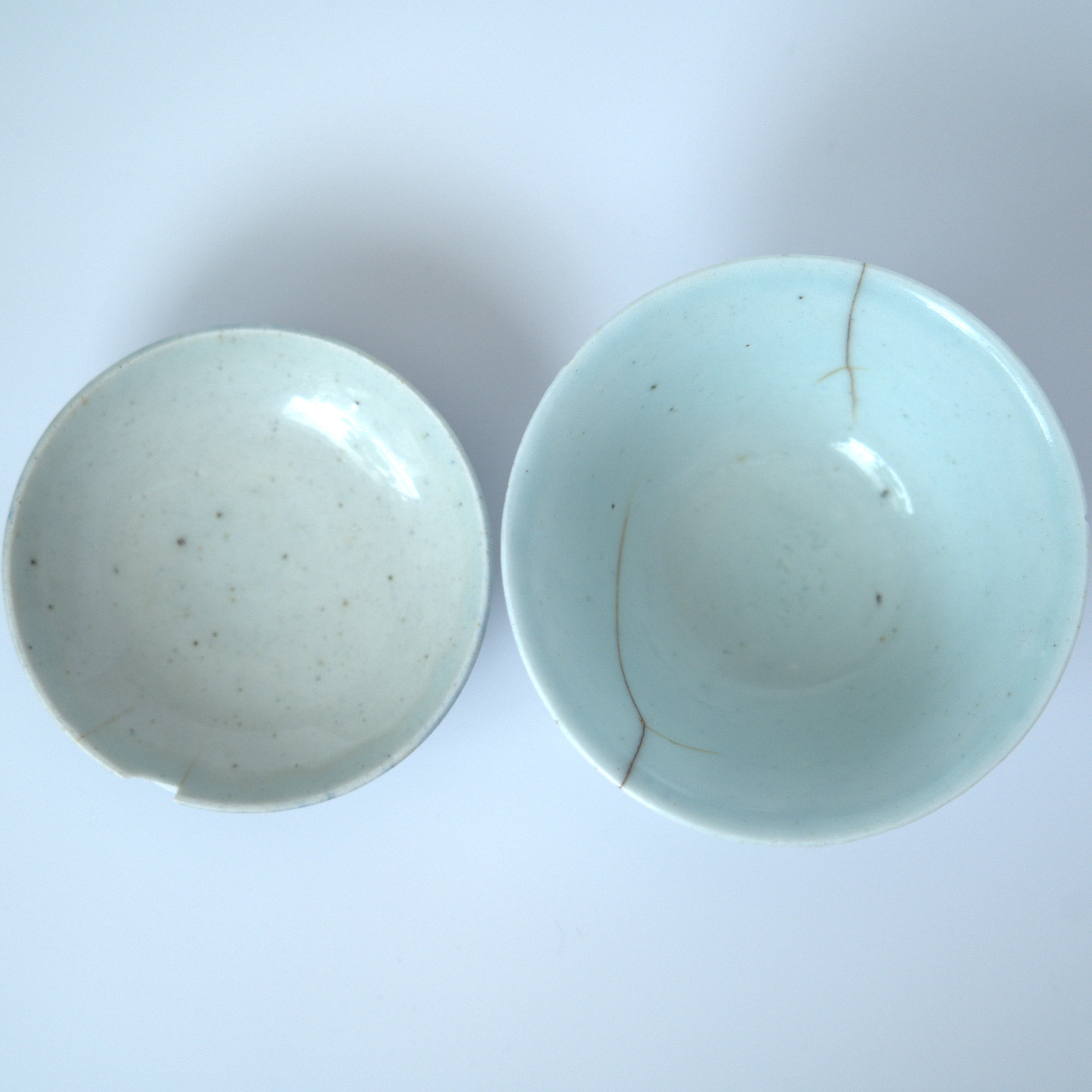 青花喜字瓜文蓋碗②