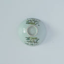 粉彩竹節文茶杯⑤