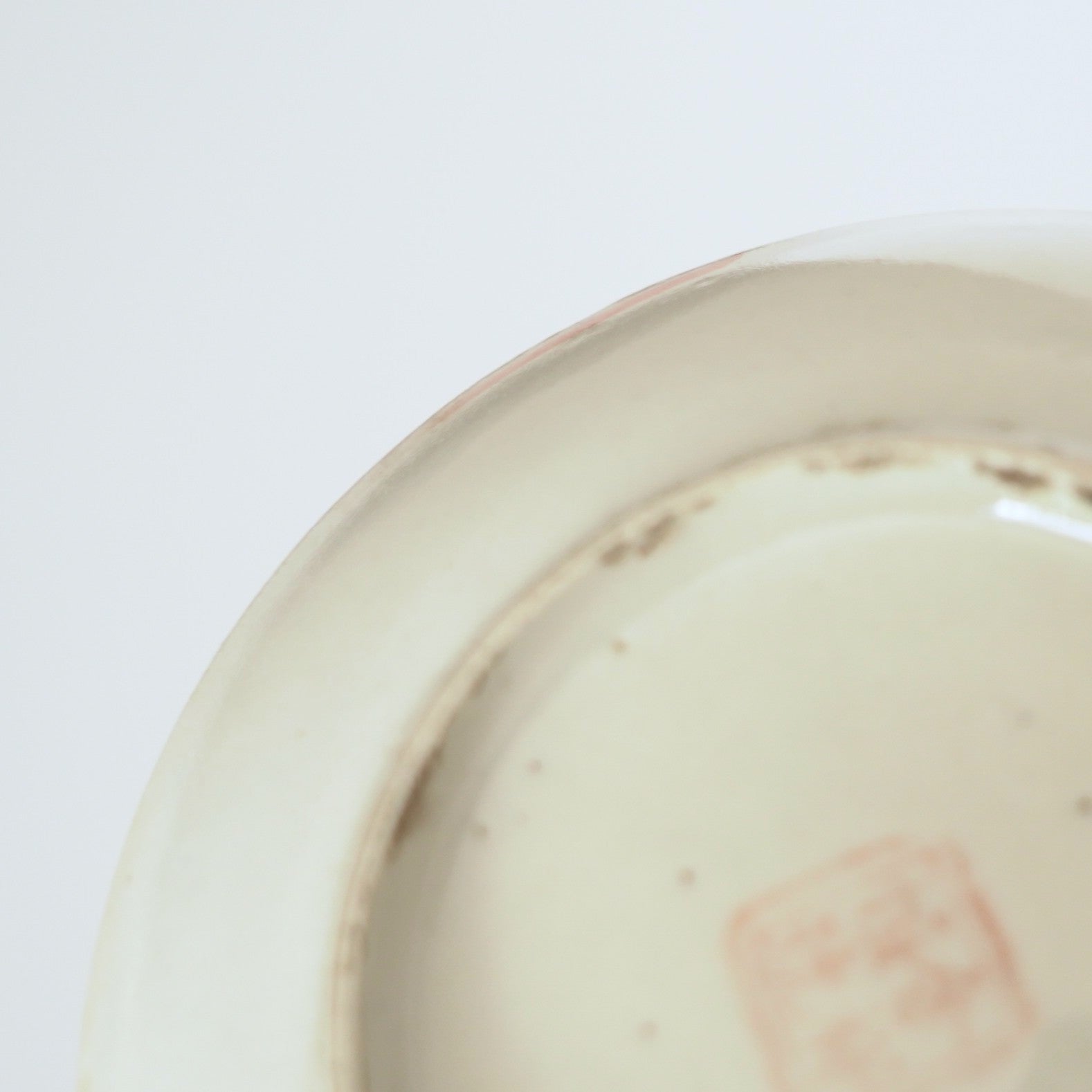 赤絵福寿三多文皿⑤