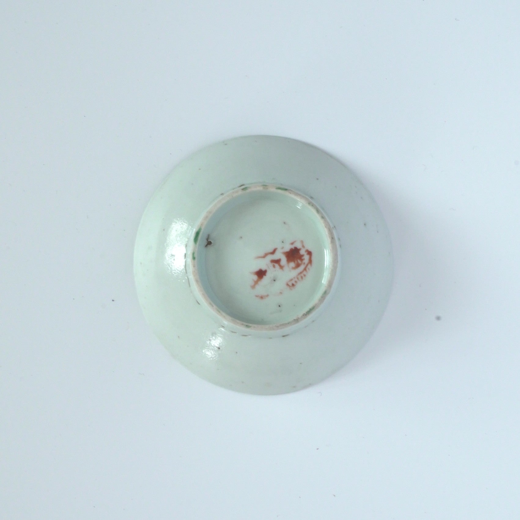 粉彩四季花文豆皿⑤