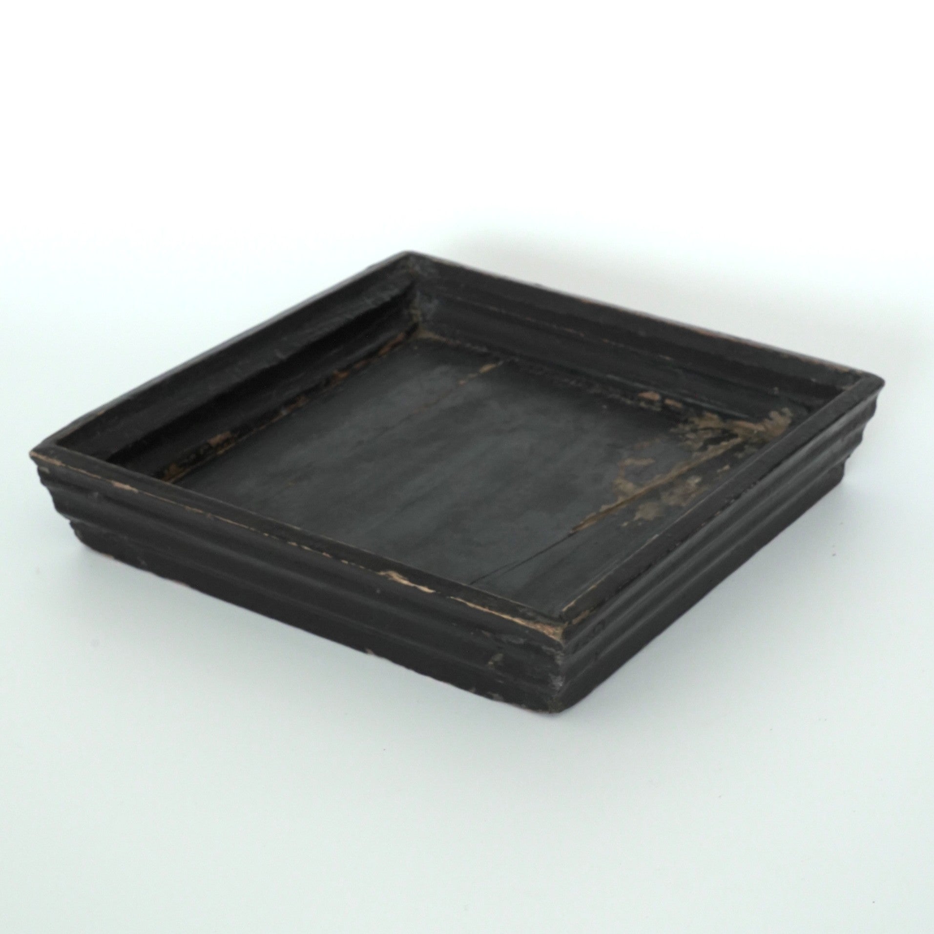 老黒漆小茶盆②