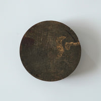 老木彫月宮玉兎文蓋置