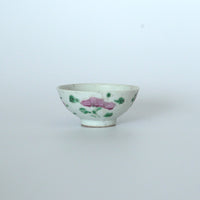 粉彩四季花文茶杯③