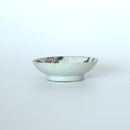 粉彩四季花文豆皿⑥