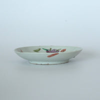 粉彩四季花文皿⑦