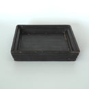 老黒漆小茶盆①