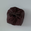 絹製紅雲紗茶器包大