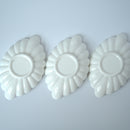 白磁菊花茶托3枚セット