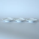 白磁元宝茶托3枚セット