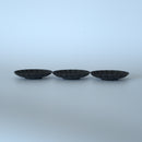 銅製輪花茶托3個セット