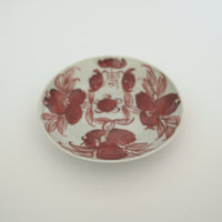 赤絵福寿三多文皿⑬