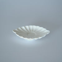 白磁菊花茶托3枚セット