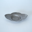 錫製花弁茶托3枚セット