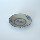 青花中国結文小皿⑤