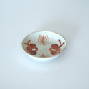 赤絵双寿三多文豆皿⑤