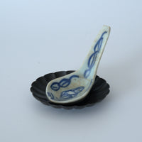 銅製輪花茶托3個セット