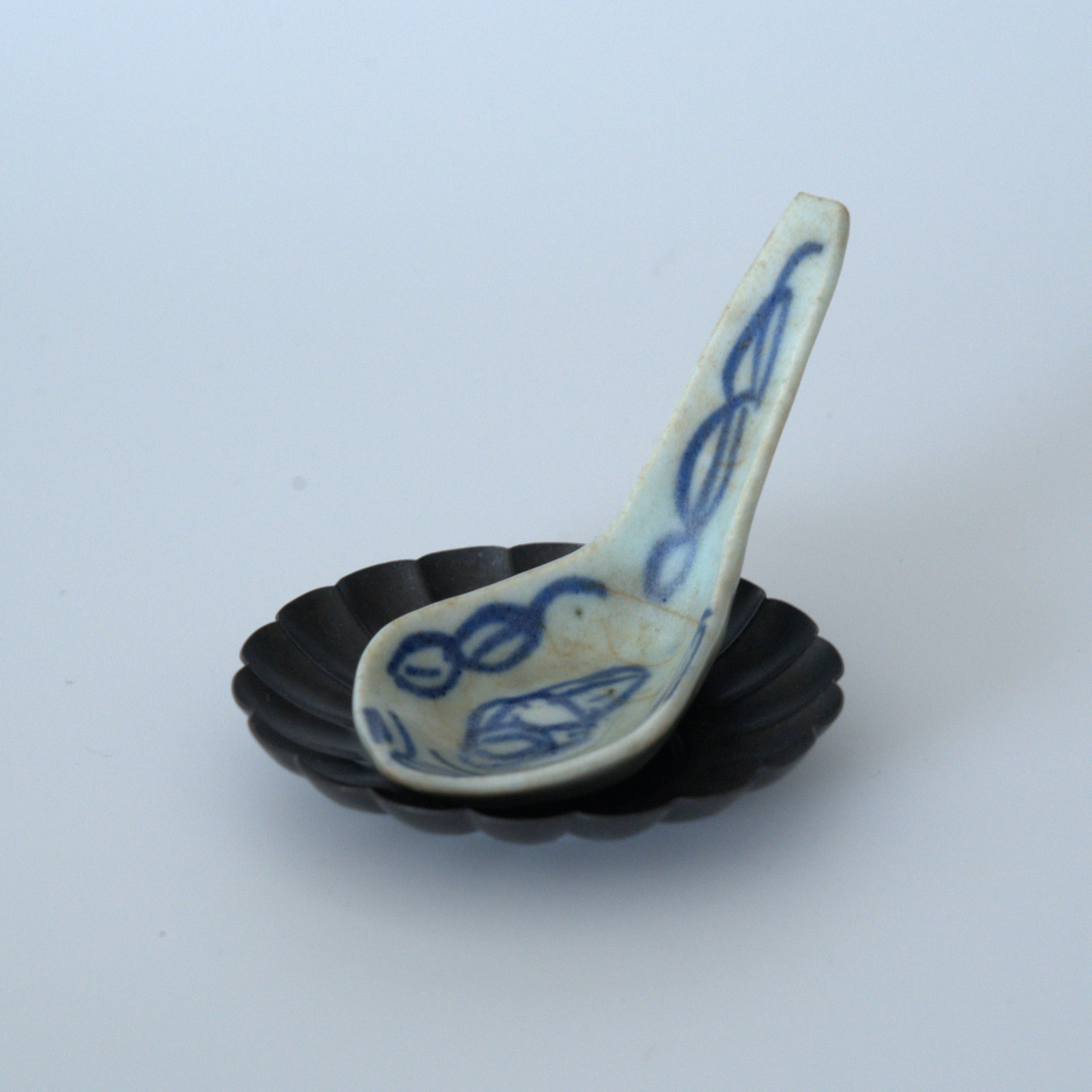 銅製輪花茶托3個セット