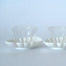 白磁菊花茶托3枚セット