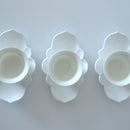 白磁元宝茶托3枚セット