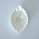 白磁菊花茶托3枚セット