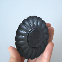 銅製輪花茶托3個セット