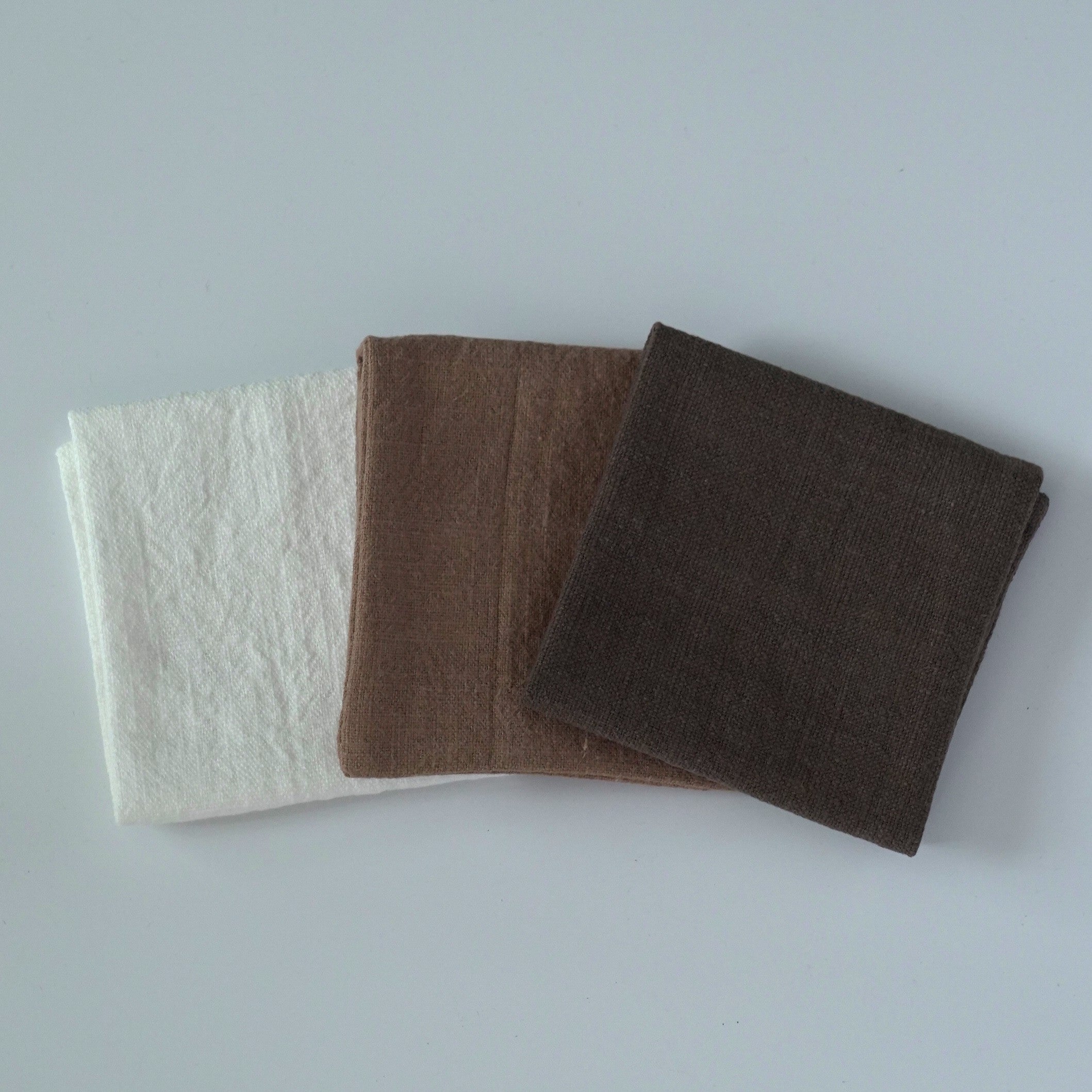 綿麻製茶巾3枚セット