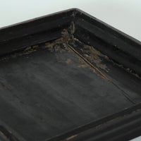 老黒漆小茶盆②