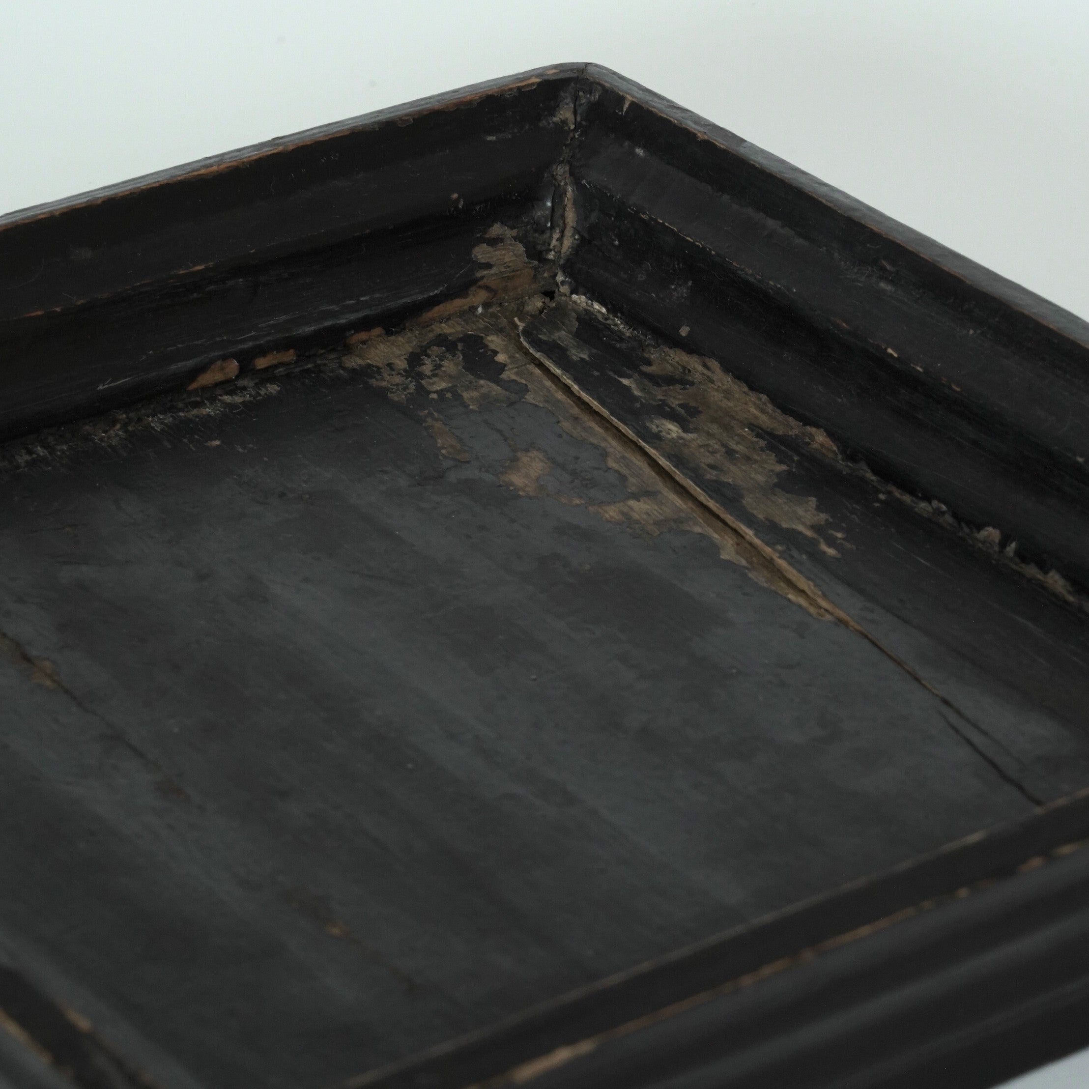 老黒漆小茶盆②