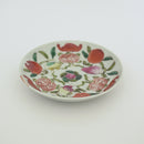 粉彩七宝三多文皿 ④