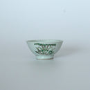 粉彩竹節文茶杯④