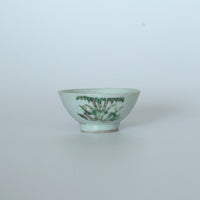 粉彩竹節文茶杯④