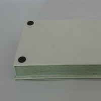 長方窯変茶盤③錆青磁色