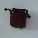 絹製紅雲紗茶器包小