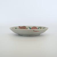 粉彩七宝三多文皿 ⑥