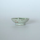 粉彩竹詩文豆皿⑧