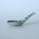 青花絡枝蓮文レンゲ①