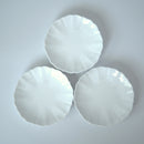 甜白稜花茶托3枚セット