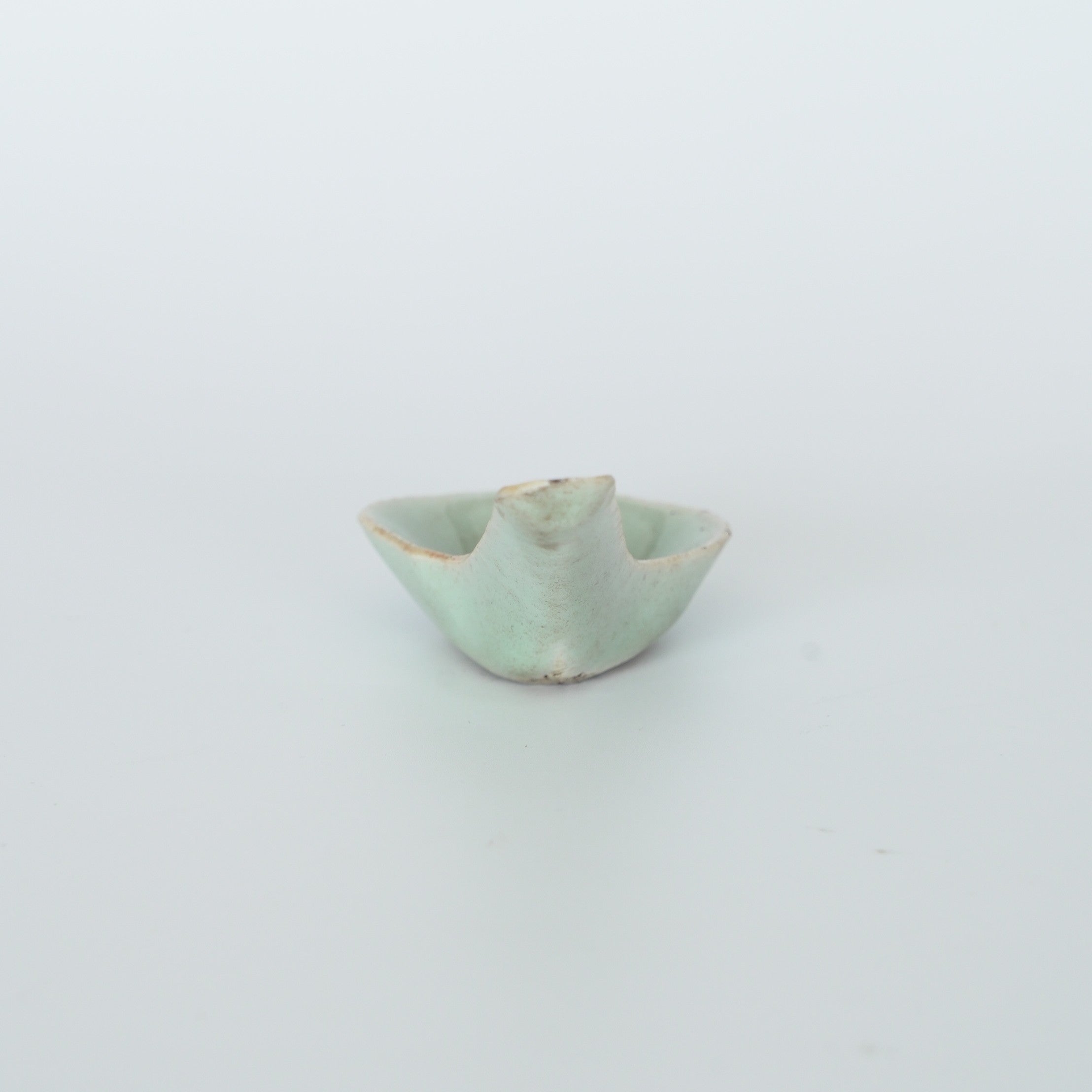 豆青釉レンゲ②