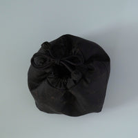 絹製香雲紗茶器包大