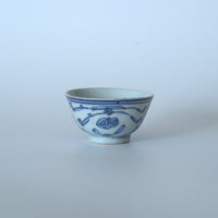 青花双喜文茶杯③