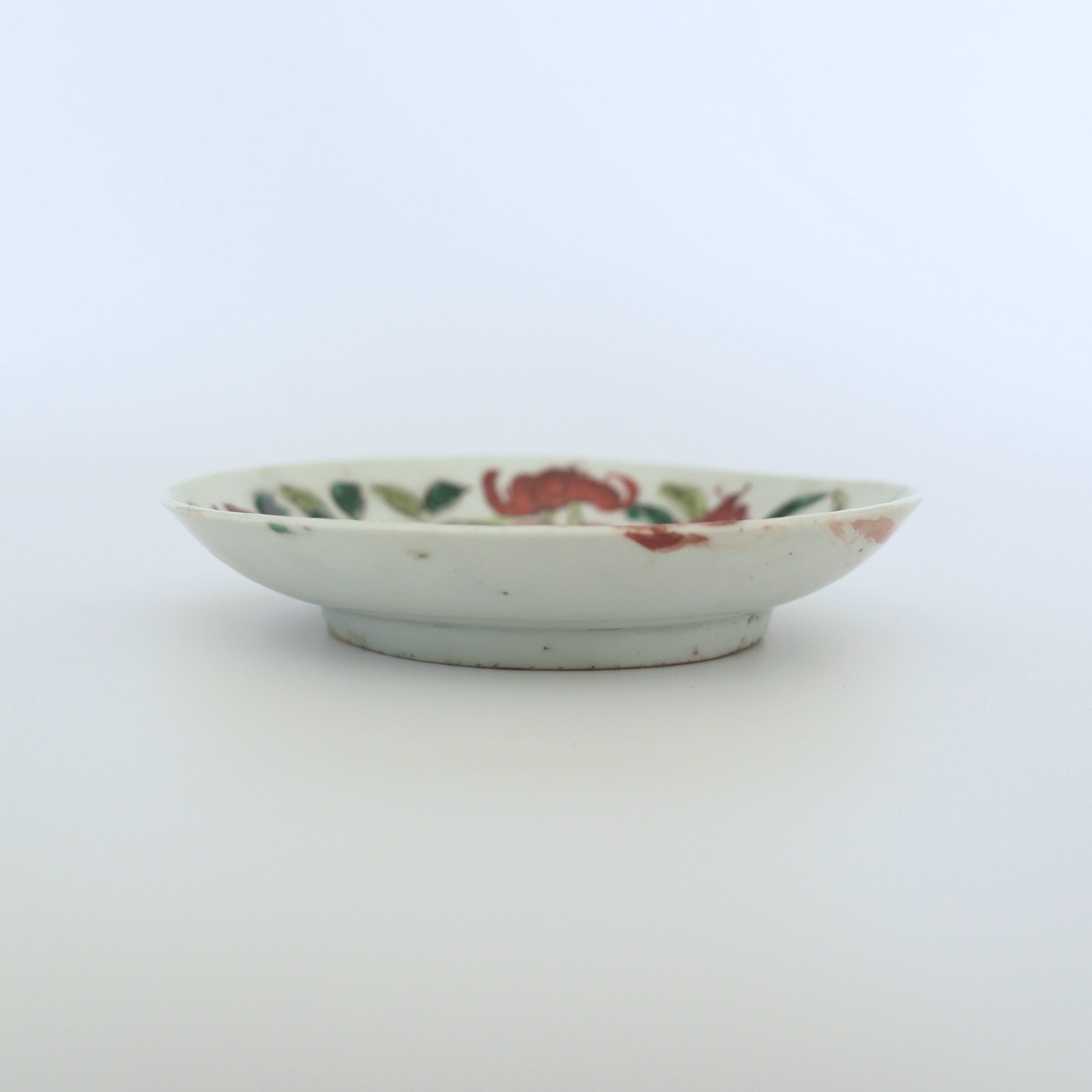 粉彩七宝三多文皿 ②