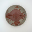 赤絵福寿三多文皿⑦